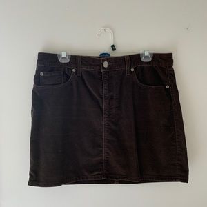 Gap Mini Corduroy Skirt